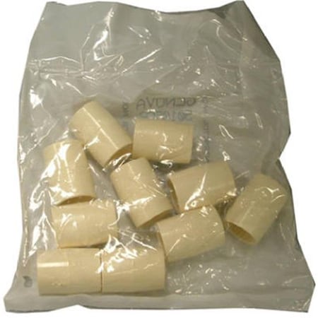 Genova Hardware, 50105CP 0.5 in. Hot & Cold Water Coupling, 10 Pack 564734